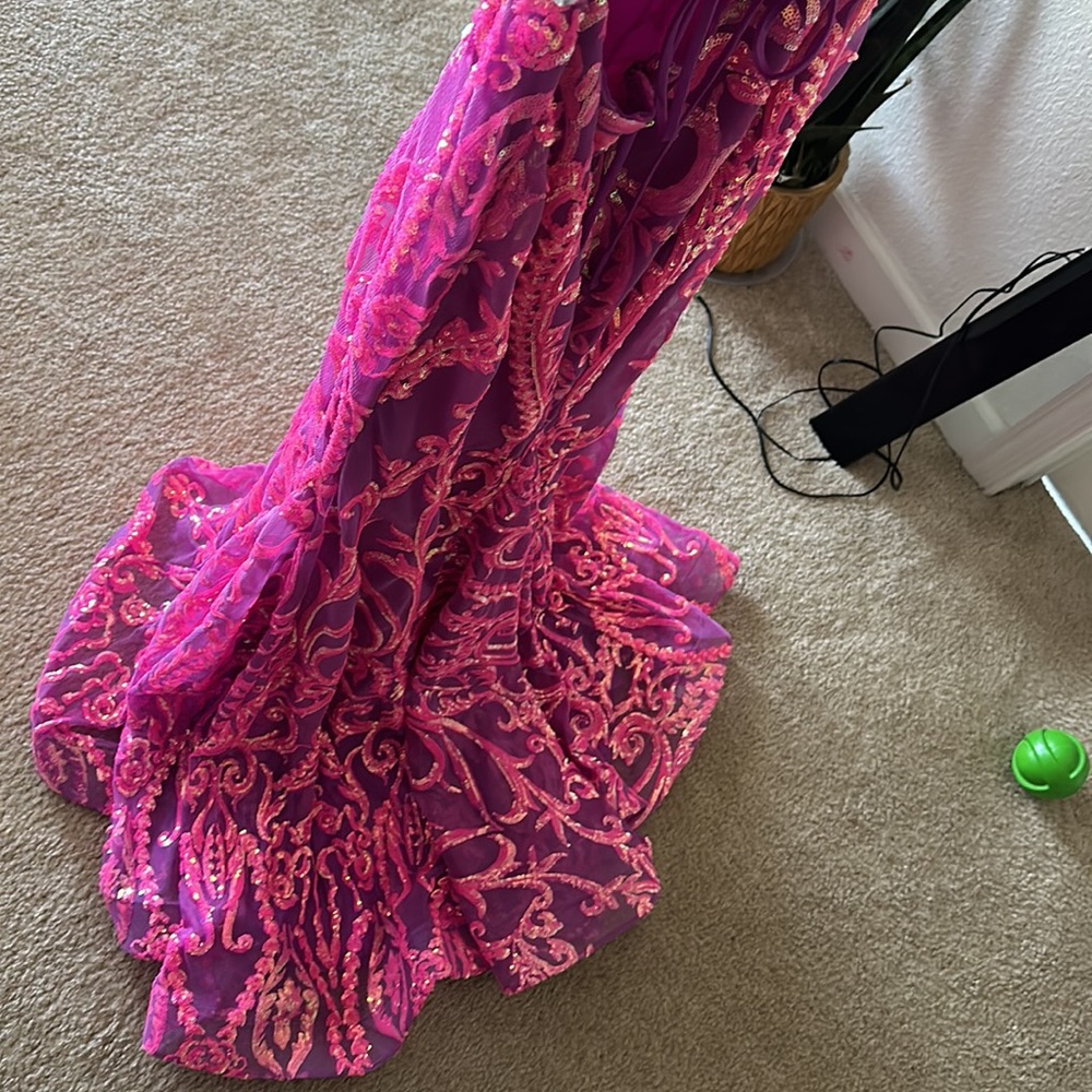 Sequin Gown. View 5